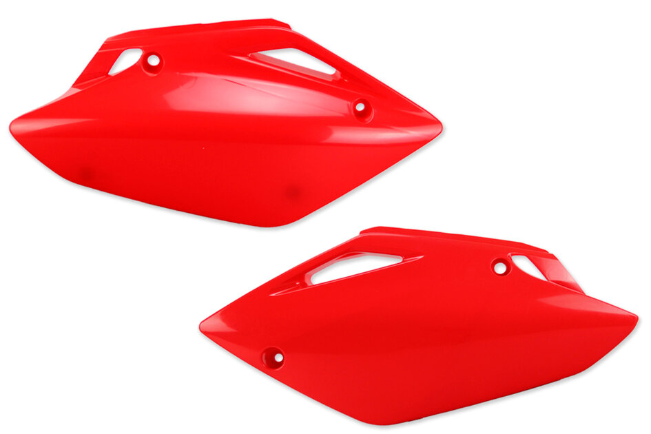 @*4様 新品未開封 ホンダ '07-'24 CRF150R UFO製外装セット ufo-red-side-number-plates-for