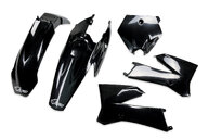 UFO Black Plastic Kit for KTM: SX105 (2006-2011), SX85 (2006-2012), XC105 (2008-2009), XC85 (2008-2009)