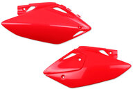 UFO Red Side Number Plates for Honda: CRF450X (2005-2017)