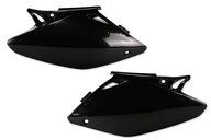 UFO Black Side Number Plates for Honda: CRF450R (2002-2004)