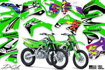 Kawasaki OEM Replica Series Dirt Bike Graphics Design Help Center