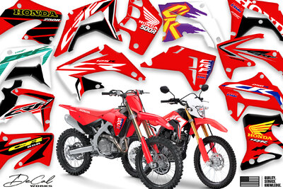 Honda OEM Replica Dirt Bike Graphics Design Help Center Order Today!