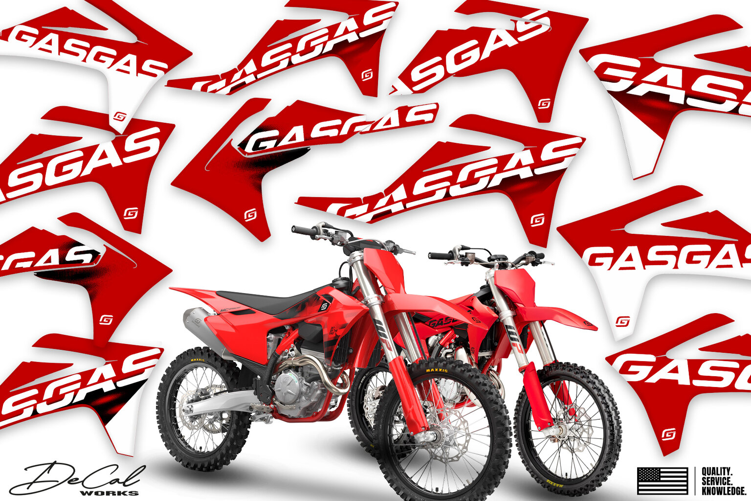 GASGAS OEM Replica Dirt Bike Graphics Design Help Center Order Today!