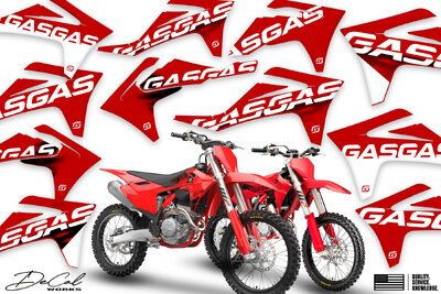 GASGAS OEM Replica Dirt Bike Graphics Design Help Center Order Today!