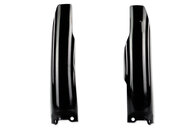 Polisport Black Lower Fork Guards for Kawasaki: KX125 (2004-2007), KX250 (2004-2006), KX250F (2004-2005), Suzuki: RMZ250 (2004-2006)