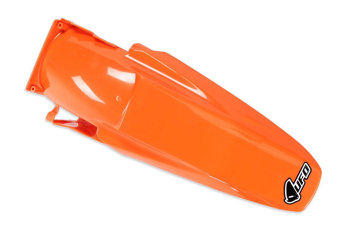UFO Black Rear Fender for KTM: EXC125 (2003), EXC200 (1999-2003), EXC250 (1999-2003), EXC300 (1999-2003), EXC380 (1999-2002), EXC400 (2003), MXC200 (1999-2003), MXC250 (1999-2002), MXC300 (1999-2003), MXC380 (1999-2002), MXC400 (1999-2002), MXC520 (2001-2002), SX12...and more