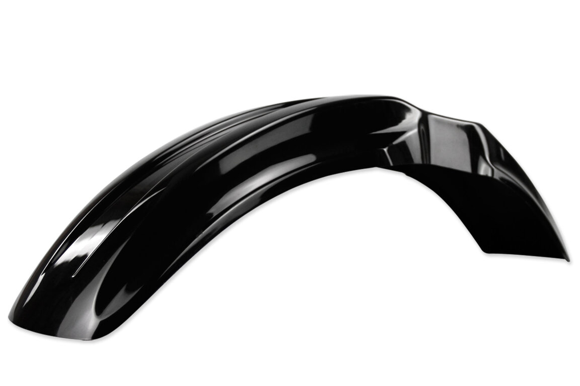 Acerbis Black Front Fender for Kawasaki: KX100 (2001-2013), KX80 (1998-2000), KX85 (2001-2013)