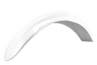 UFO White Front Fender for Kawasaki: KX125 (2003-2007), KX250 (2003-2007), KX250F (2004-2008), KX450F (2006-2008)