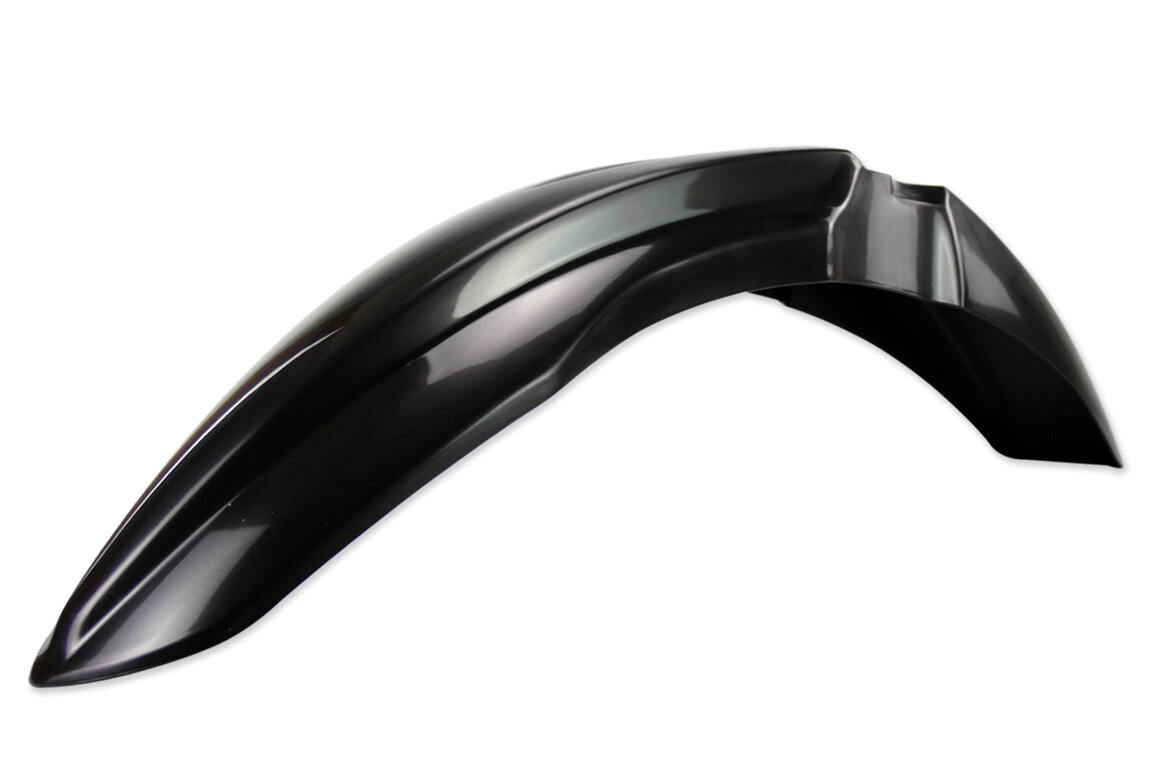 UFO Black Front Fender for Kawasaki: KX250F (2009-2012), KX450F (2009-2012)