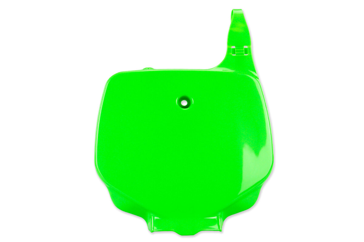 ☆ 1/64 Cocodake Plate ③ UFO Green Front Number Plate 98-13 KX100, KX80, KX85
