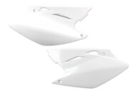 Polisport White Side Number Plates for Kawasaki: KX450F (2006-2008)