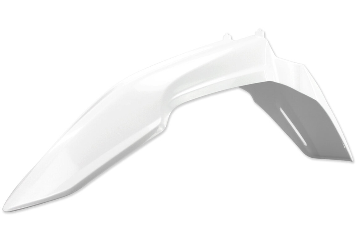 UFO White Front Fender for Suzuki: RMZ250 (2010-2018), RMZ450 (2008-2017)