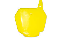 UFO Yellow Front Number Plate for Suzuki: RM85 (2002-2024)