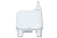 Polisport White Front Number Plate for Suzuki: RM125 (1999-2000), RM250 (1999-2000)