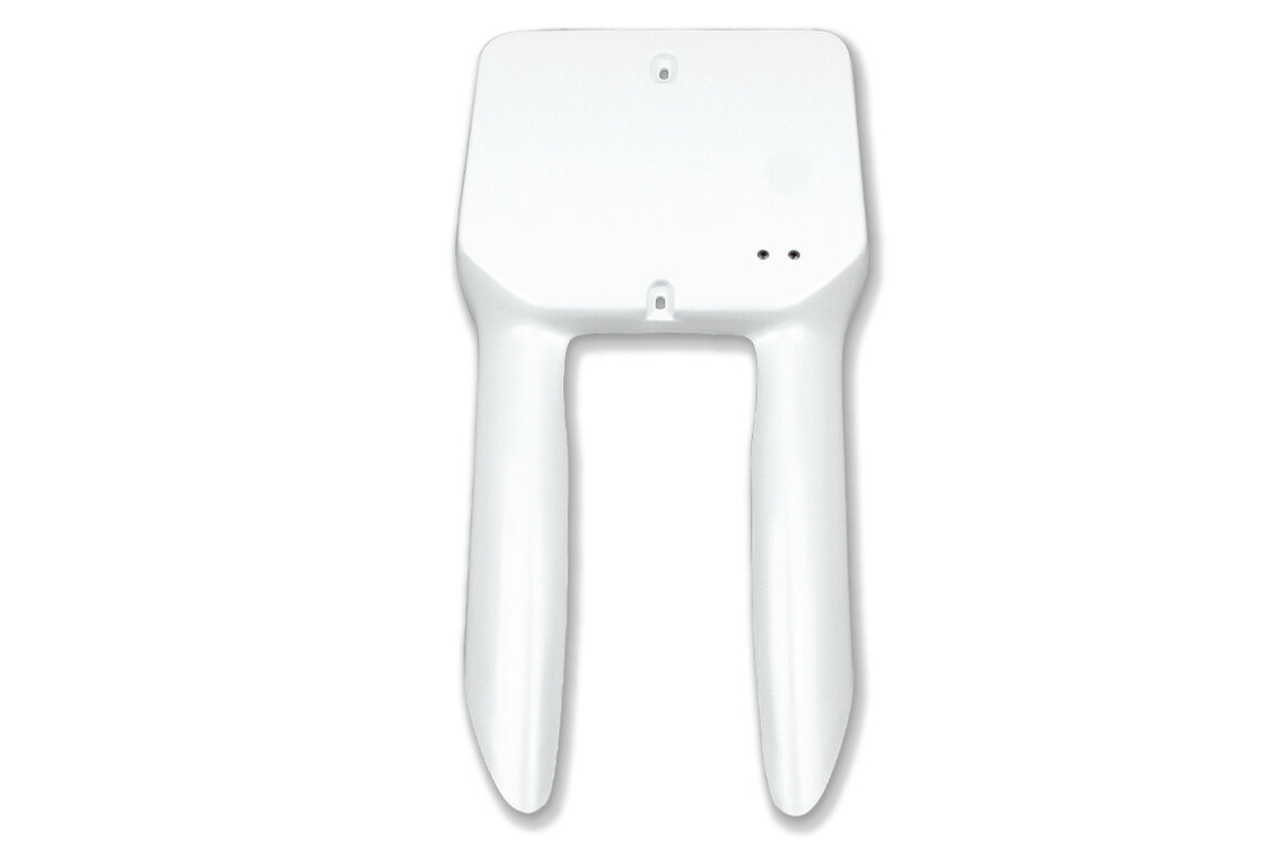 UFO White Front Number Plate for Suzuki: RM80 (1986-1989, 1991-1999)