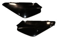 UFO Black Side Number Plates for Suzuki: RM85 (2002-2026)