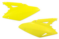 Polisport Yellow Side Number Plates for Suzuki: RMZ450 (2008-2017)