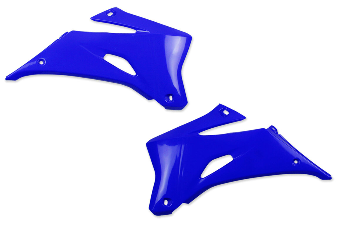 Polisport Blue Radiator Shroud Set for Yamaha: YZ250F (2006-2009), YZ450F (2006-2009)