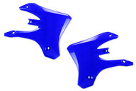 Polisport Blue Radiator Shroud Set for Yamaha: WR250F (2005-2006), WR450F (2005-2006), YZ250F (2003-2005), YZ450F (2003-2005)