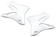 Polisport White Radiator Shroud Set for Yamaha: YZ125 (2002-2014), YZ250 (2002-2014)