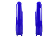 UFO Blue Lower Fork Guards for Yamaha: YZ125 (2008-2014), YZ250 (2008-2014), YZ250F (2008-2009), YZ450F (2008-2009)