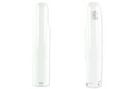 UFO White Lower Fork Guards for Yamaha: YZ125 (2005-2007), YZ250 (2005-2007), YZ250F (2005-2007), YZ450F (2005-2007)