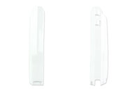 Polisport White Lower Fork Guards for Yamaha: YZ125 (1996-2004), YZ250 (1996-2004), YZ250F (2000-2004), YZ450F (2003-2004)