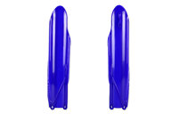 UFO Blue Lower Fork Guards for Yamaha: YZ125 (2015-2027), YZ125X (2020-2027), YZ250 (2015-2027), YZ250F (2010-2023), YZ250FX (2015-2024), YZ250X (2016-2027), YZ450F (2010-2022), YZ450FX (2016-2023)
