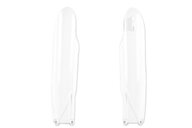 Polisport White Lower Fork Guards for Yamaha: YZ125 (2015-2027), YZ125X (2020-2027), YZ250 (2015-2027), YZ250F (2010-2023), YZ250FX (2015-2024), YZ250X (2016-2027), YZ450F (2010-2022), YZ450FX (2016-2023)