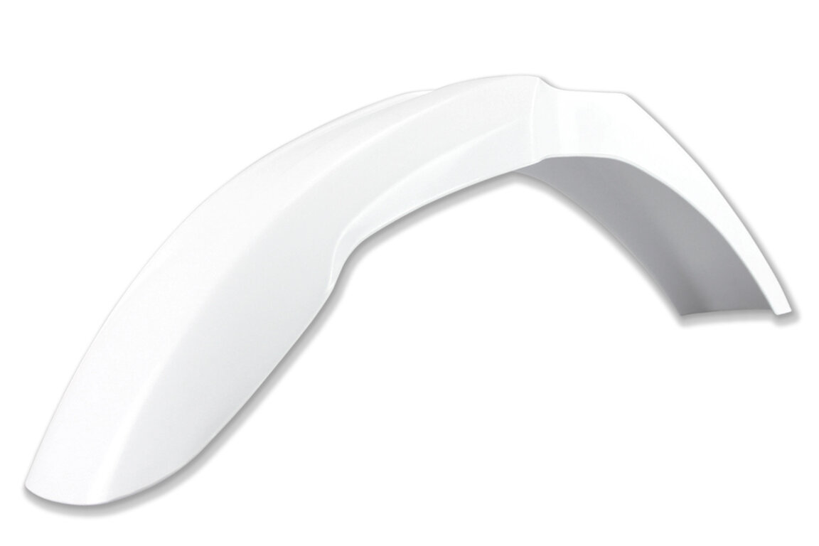 UFO White Front Fender for Yamaha: YZ85 (2002-2014)