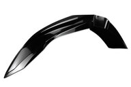 Polisport Black Front Fender for Yamaha: WR250F (2012-2013, 2015-2019), WR450F (2012-2023), YZ125 (2002-2021), YZ125X (2020-2022), YZ250 (2002-2021), YZ250F (2010-2018), YZ250FX (2015-2019), YZ250X (2016-2022), YZ450F (2010-2017), YZ450FX (2016-2018)
