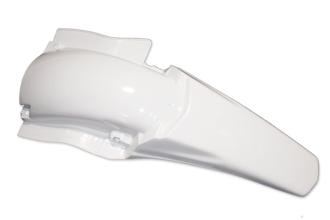 UFO White Rear Fender for Yamaha: YZ250F (2003-2005), YZ450F (2003-2005)