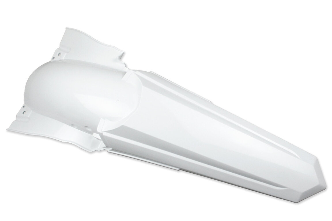 Polisport White Rear Fender for Yamaha: YZ250F (2010-2013)