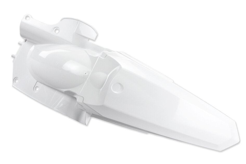 Polisport White Rear Fender 14-18 YZ250F, YZ450F