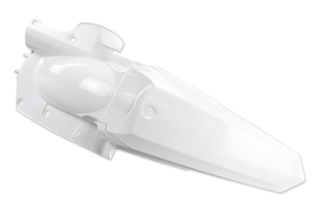 パーツ WHITE INDASTRY MAVIC220 Polisport White Rear Fender 14-18 YZ250F, YZ450F