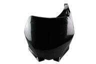 Polisport Black Front Number Plate for Yamaha: YZ125 (2006-2014), YZ250 (2006-2014), YZ250F (2006-2009), YZ450F (2006-2009)