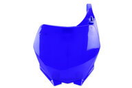 Polisport Blue Front Number Plate for Yamaha: YZ125 (2006-2014), YZ250 (2006-2014), YZ250F (2006-2009), YZ450F (2006-2009)