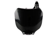 Polisport Black Front Number Plate for Yamaha: YZ125 (2000-2005), YZ250 (2000-2005), YZ250F (2000-2005), YZ450F (2003-2005), YZF426 (2000-2002)
