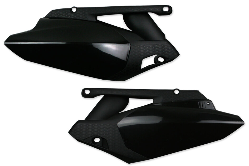 UFO Black Side Number Plates 10-13 YZ450F