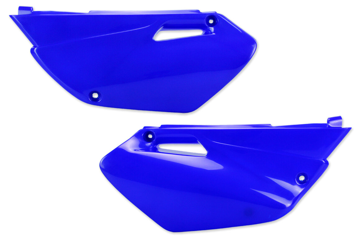 UFO Blue Side Number Plates for Yamaha: YZ85 (2002-2014)