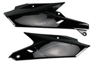 Polisport Black Side Number Plates for Yamaha: YZ250F (2014-2018), YZ250FX (2015-2019), YZ450F (2014-2017), YZ450FX (2016-2018)