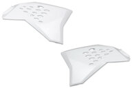 Polisport White Radiator Shroud Set for KTM: SX65 (2009-2015)
