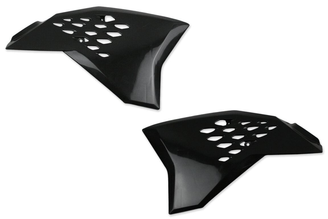 Polisport Black Radiator Shroud Set for KTM: SX65 (2009-2015)