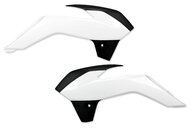Polisport White Radiator Shroud Set for KTM: SX85 (2013-2017)