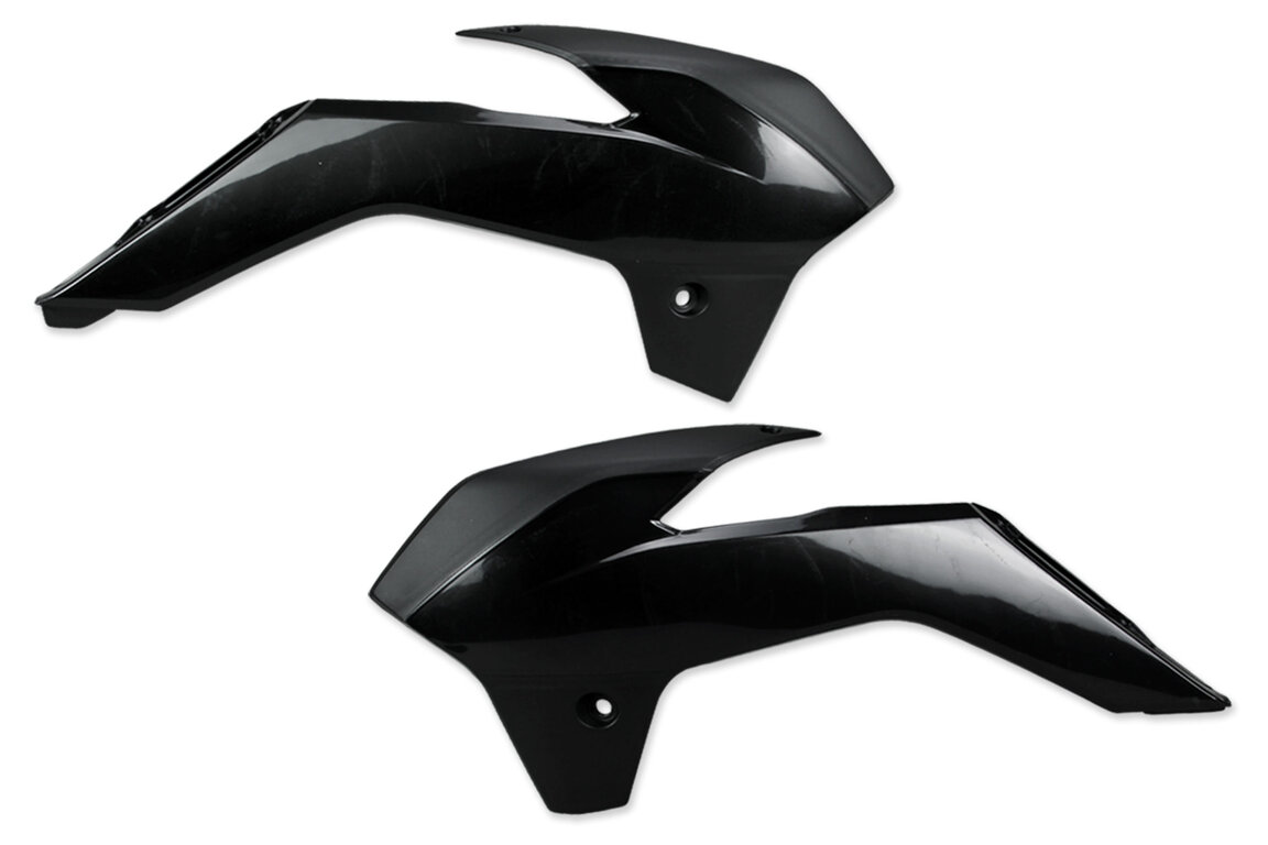 Polisport Black Radiator Shroud Set for KTM: SX85 (2013-2017)