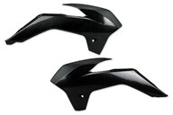 Polisport Black Radiator Shroud Set for KTM: SX85 (2013-2017)