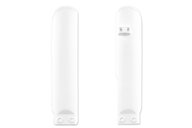 UFO White Lower Fork Guards for KTM: SX105 (2003-2011), SX85 (2003-2017), XC105 (2008-2009), XC85 (2008-2009)