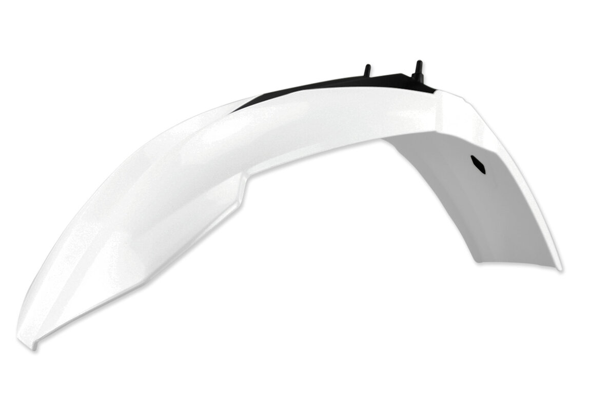 Polisport White Front Fender for KTM: SX85 (2013-2017)