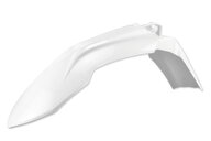 Polisport White Front Fender for KTM: EXC125 (2016), EXC200 (2016), EXC250 (2016), EXC250F (2014-2016), EXC300 (2014, 2016), EXC350F (2014-2016), EXC450 (2014-2016), EXC500 (2014-2016), SX125 (2013-2015), SX150 (2013-2015), SX250 (2013-2016), SXF250 (2013-2015), SXF350 (2...and more