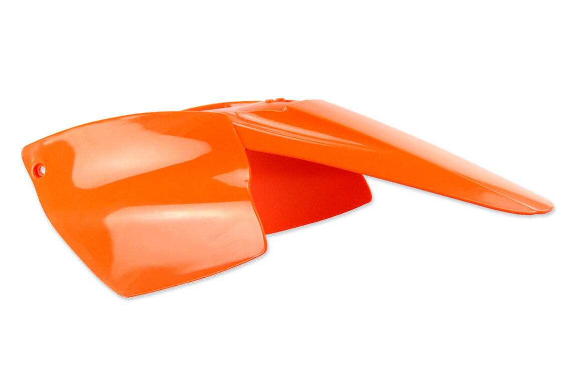 Polisport Orange Rear Fender / Side Number Plate for KTM: SX65 (2002-2008)